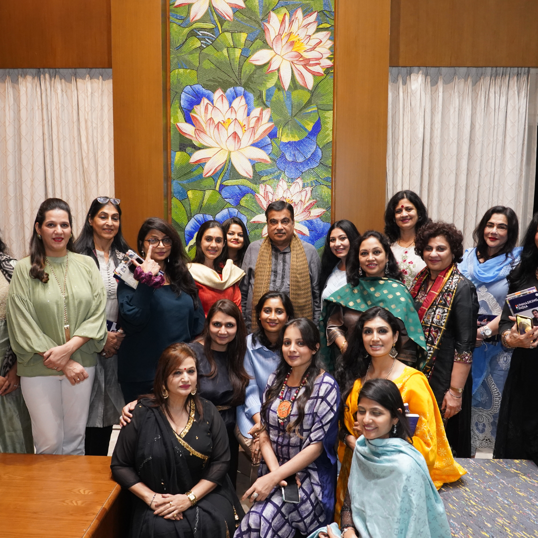 Prabha Khaitan Foundation - Ehsaas women with Nitin Gadkari