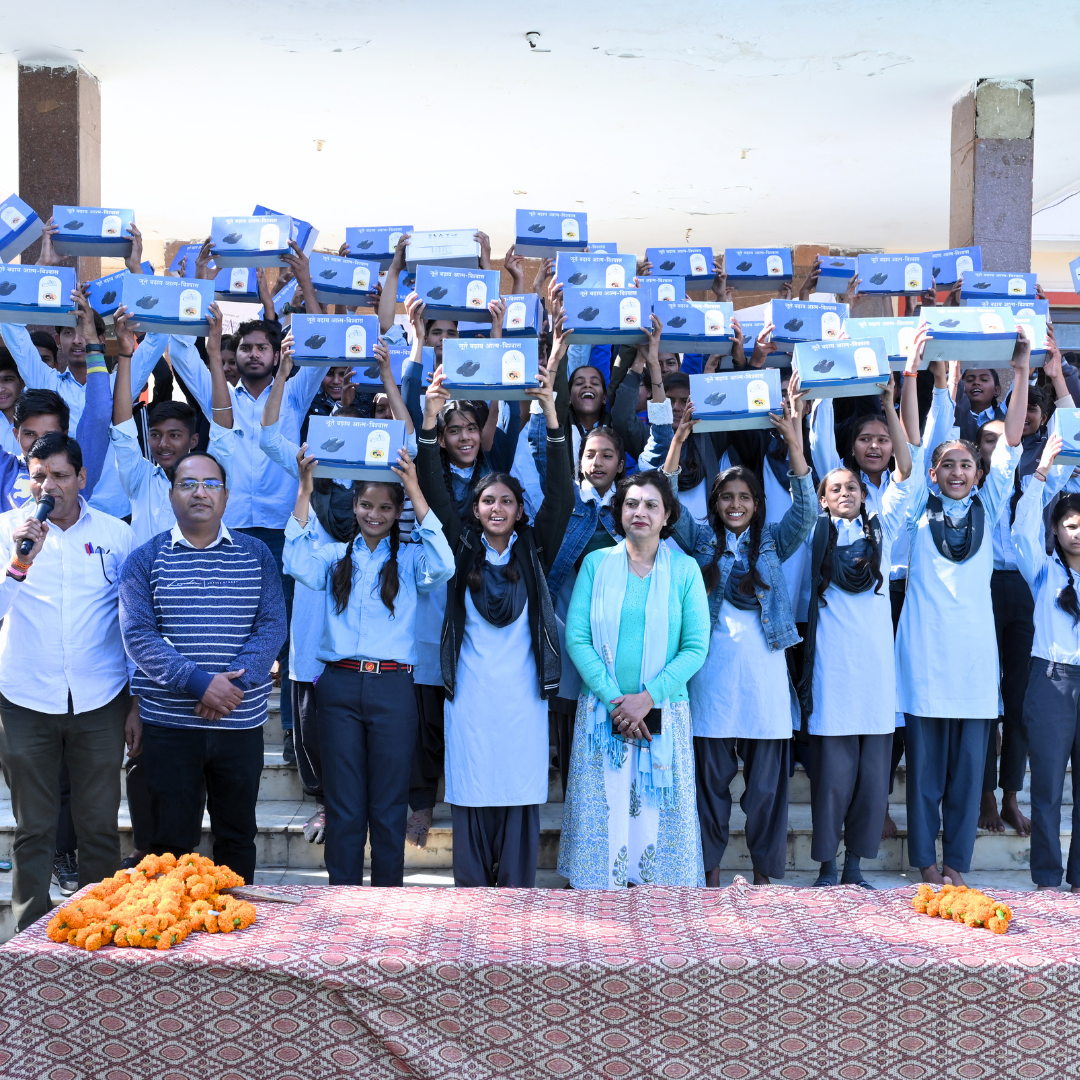 Prabha Khaitan Foundation - Shoes Distribution